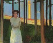 Edvard Munch Summer Night's Dream painting